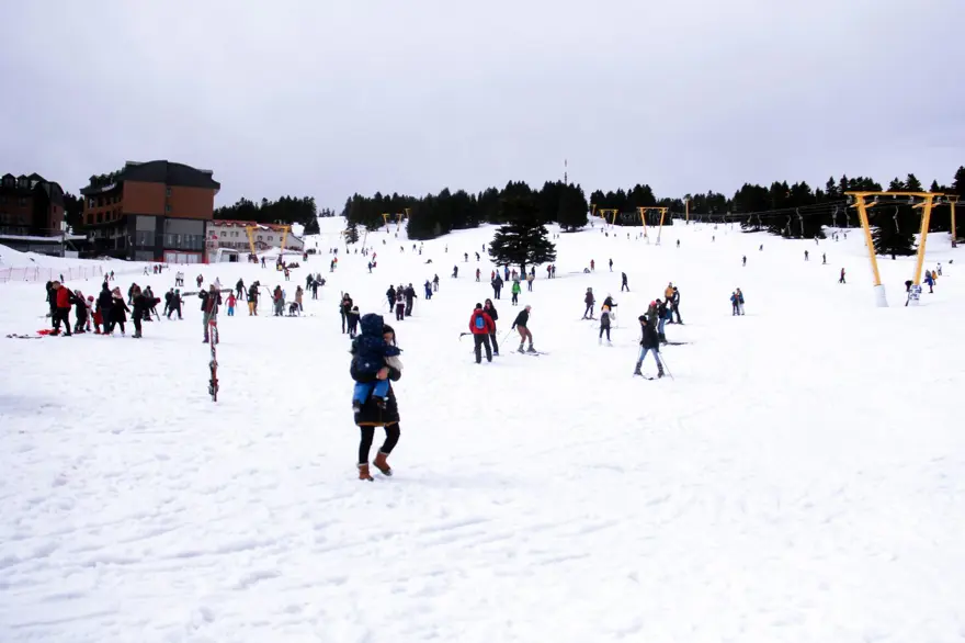 Uludağ'da sezon sonu yoğunluğu 2