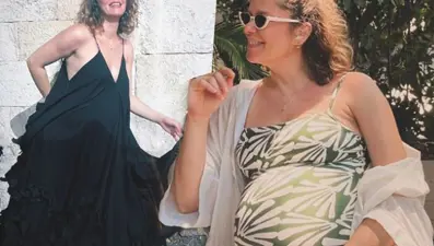 Doğuma bir hafta kala konsere giden Burcu Biricik: Hamilelik keyifliydi