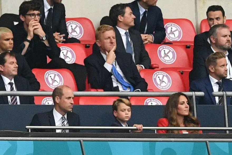 Kraliyet Ailesi, David Beckham ve Ed Sheeran EURO 2020 İngiltere-Almanya Maçı tribününde 11