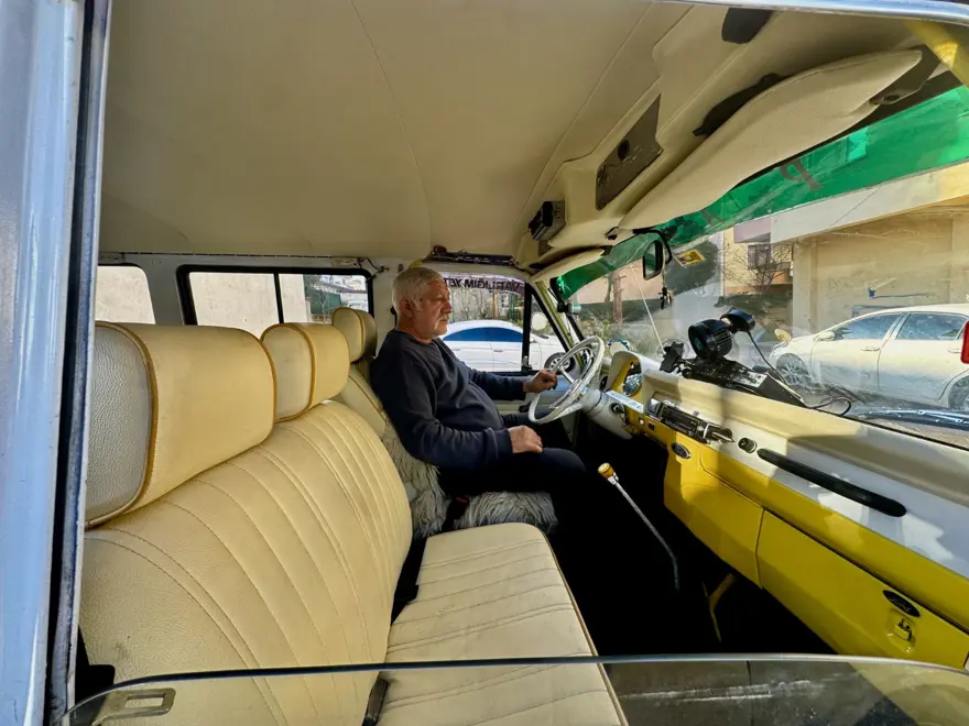 Kocaeli'nin "Pala Dayı"sı: 1976 model minibüsüyle çocukluk hayalini yaşatıyor 5