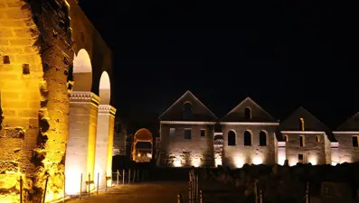 UNESCO Dünya Miras Geçici Listesi'nde bulunan Harran Ören Yeri'ne ışıklandırma