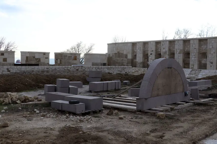 Çanakkale Boğazı'nın muhafızı Bigalı Kalesi açık hava müzesi oluyor 3