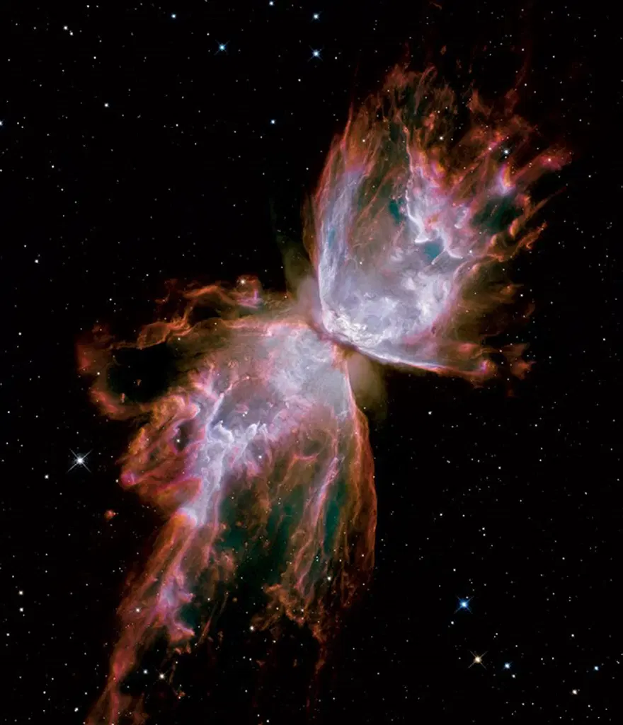 NASA'dan 'Kelebek Nebula' paylaşımı 10