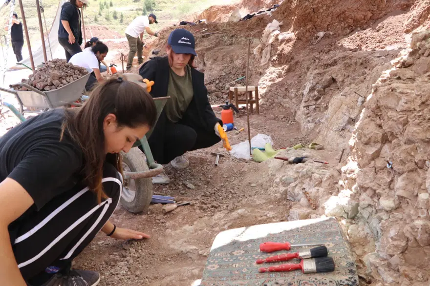 'Çankırı'nın Jurassic Park'ında kazılar başladı: 9 milyon yıl öncesine ait hayvan fosilleri bulundu 1