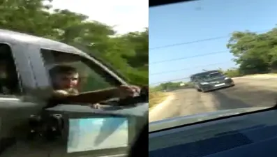 Yol kavgası kovalamacaya dönüştü