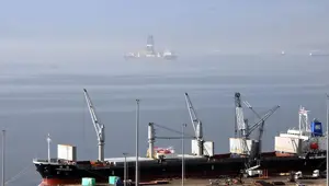 'Türkiye'nin ilk sondaj gemisi' İzmit Körfezi'nde