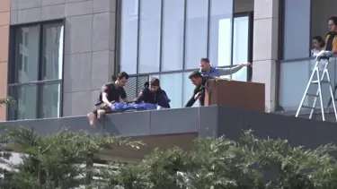 Ümraniye'de 23 yaşındaki genç 28.kattan düşerek hayatını kaybetti