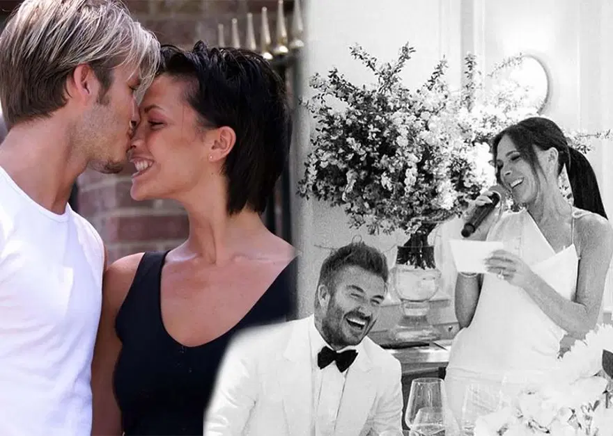 Beckham çiftinden 26. evlilik yıl dönümü kutlaması 