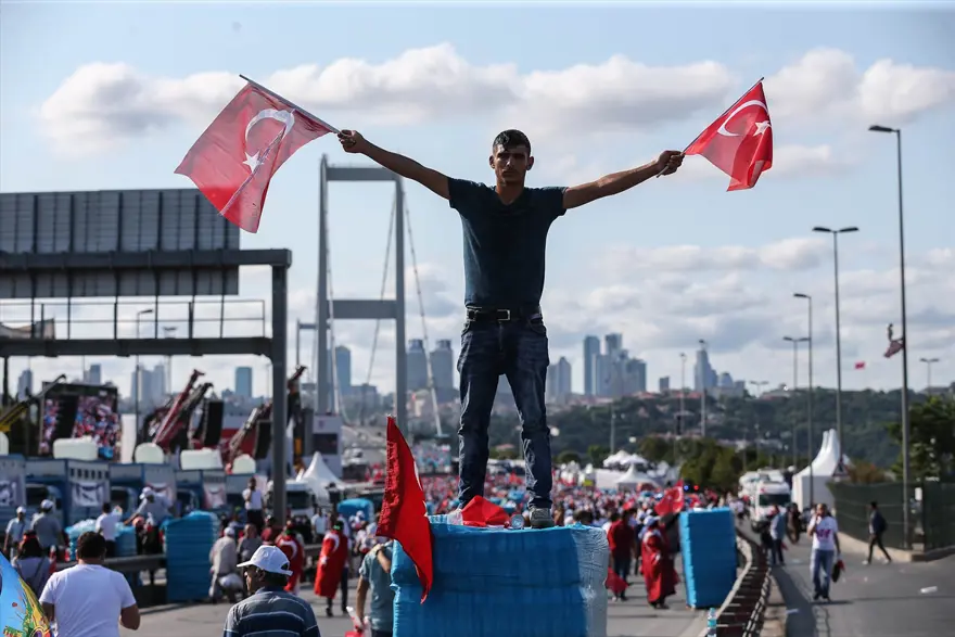 Köprüde Milli Birlik Yürüyüşü 35 Köprüde Milli Birlik Yürüyüşü 35