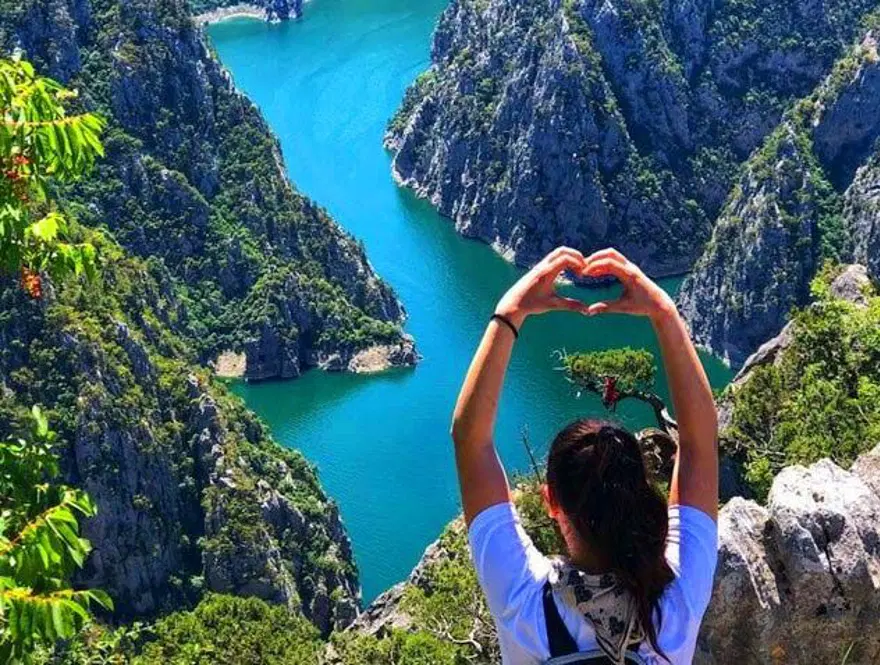 Burası Norveç Fiyordları değil, Samsun Şahinkaya Kanyonu 2