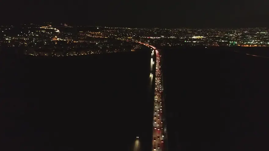 Bayram dönüşü trafik yoğunluğu 36