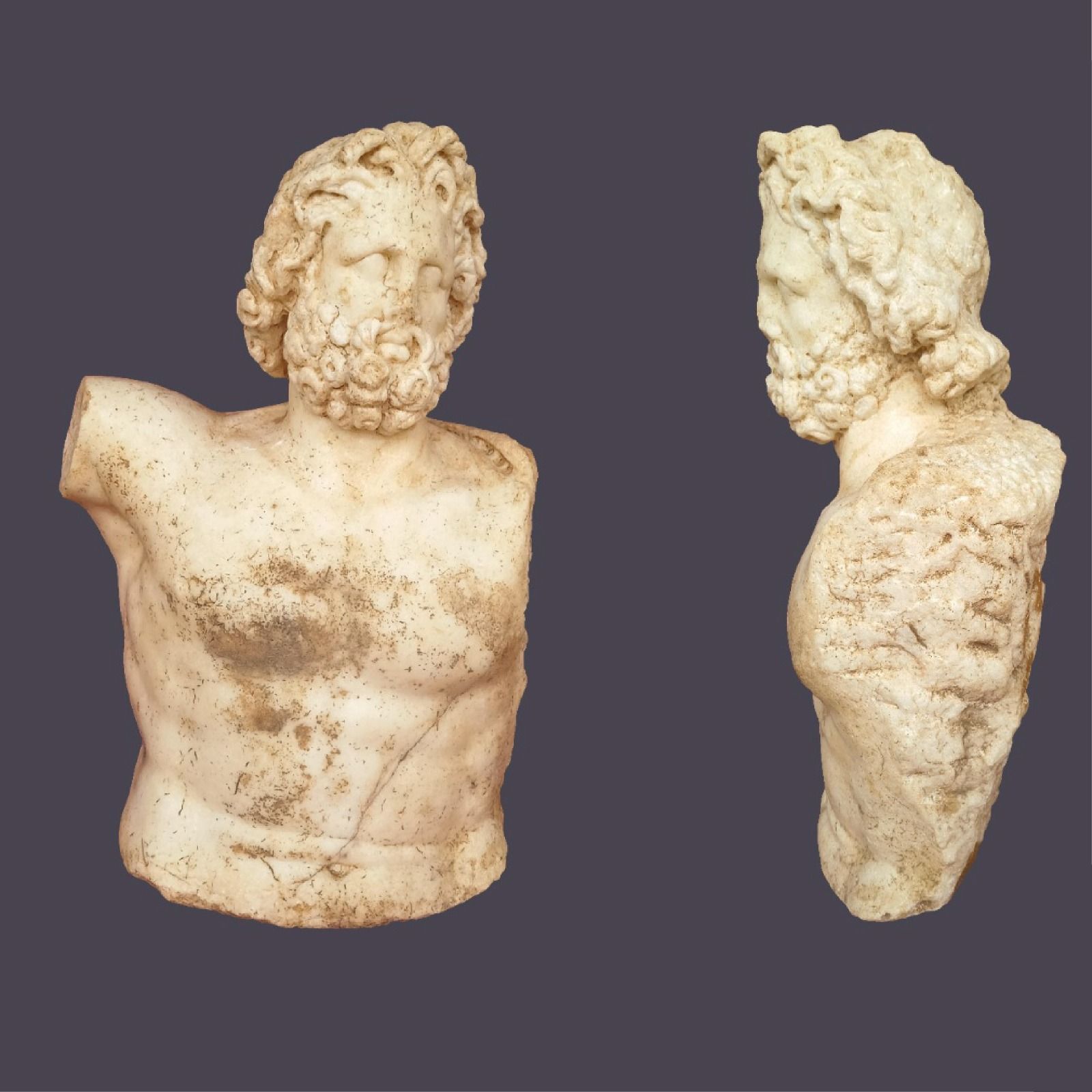 Antalya'da 2 bin yıllık Zeus ve Aphrodite heykelleri bulundu