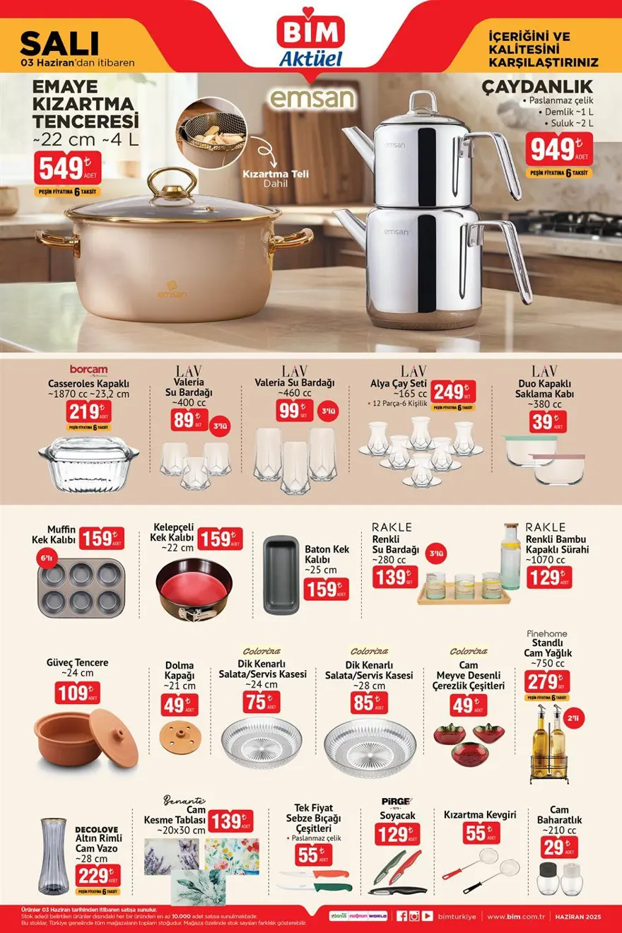 ŞİMDİ RAFLARDA! BİM aktüel 3 Haziran 2025 Salı: BİM'e bu hafta: TV, cep telefonu, elektrikli bisiklet, klima, erkek t-shirt, hurç çeşitleri, erzak kapları, kızartma tenceresi geliyor 8 ŞİMDİ RAFLARDA! BİM aktüel 3 Haziran 2025 Salı: BİM'e bu hafta: TV, cep telefonu, elektrikli bisiklet, klima, erkek t-shirt, hurç çeşitleri, erzak kapları, kızartma tenceresi geliyor 8