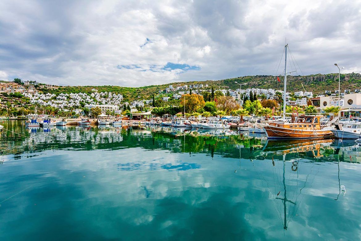 Bodrum'un huzur veren köşesi Gündoğan