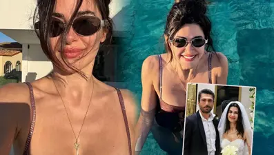 Nesrin Cavadzade ayrılık sonrası soluğu İbiza'da aldı