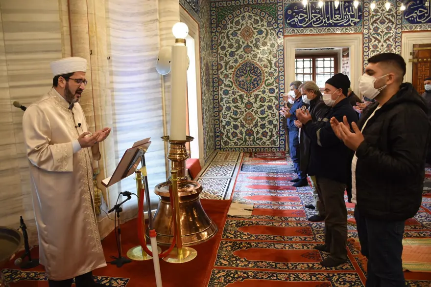 Cuma namazının ardından 'Yağmur duası' yapıldı 7