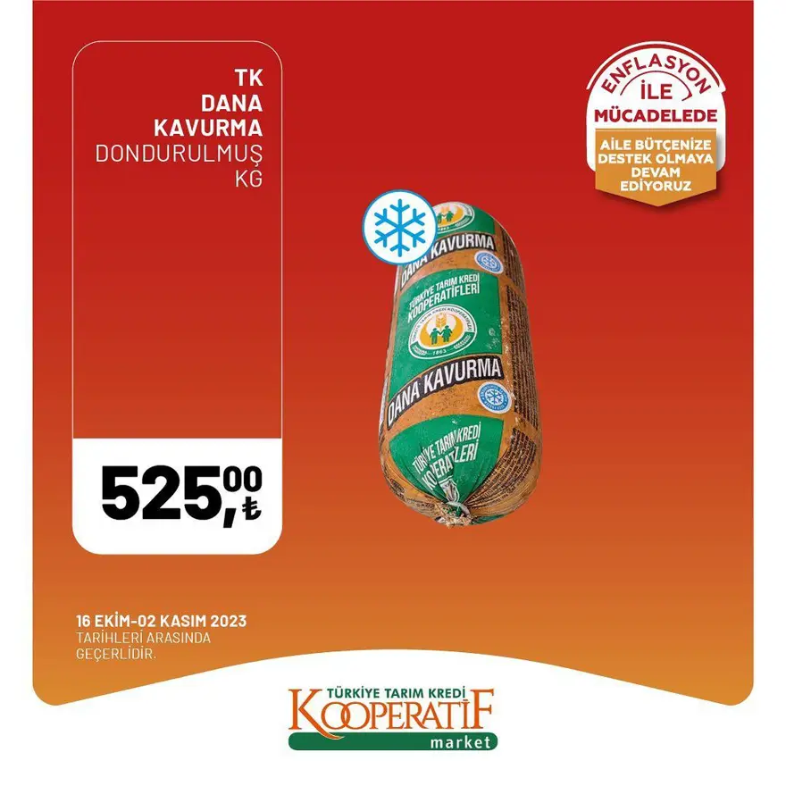 Tarım Kredi Kooperatif Market kasım ayına özel yeni indirimli ürünler: Birçok üründe yüzde 50 indirim fırsatı (2 Kasım 2023 Tarım Kredi Market indirimleri) 12
