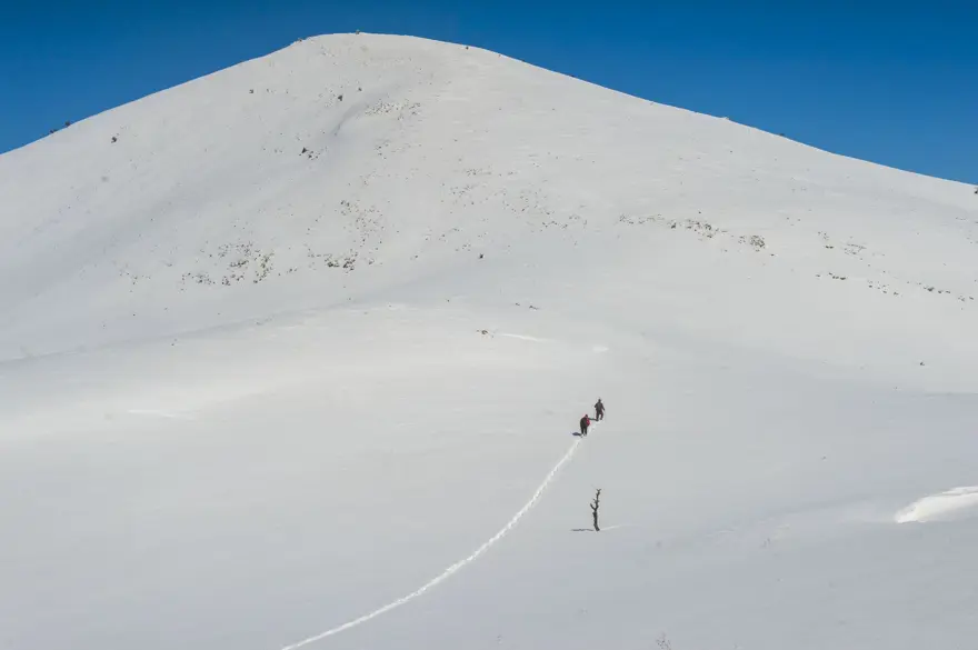 Tunceli'nin karla kaplı zirveleri trekking ve fotoğraf tutkunlarını ağırlıyor 13