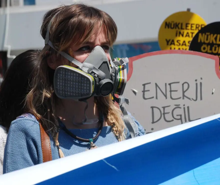 Kadıköy'de nükleer karşıtı eylem 