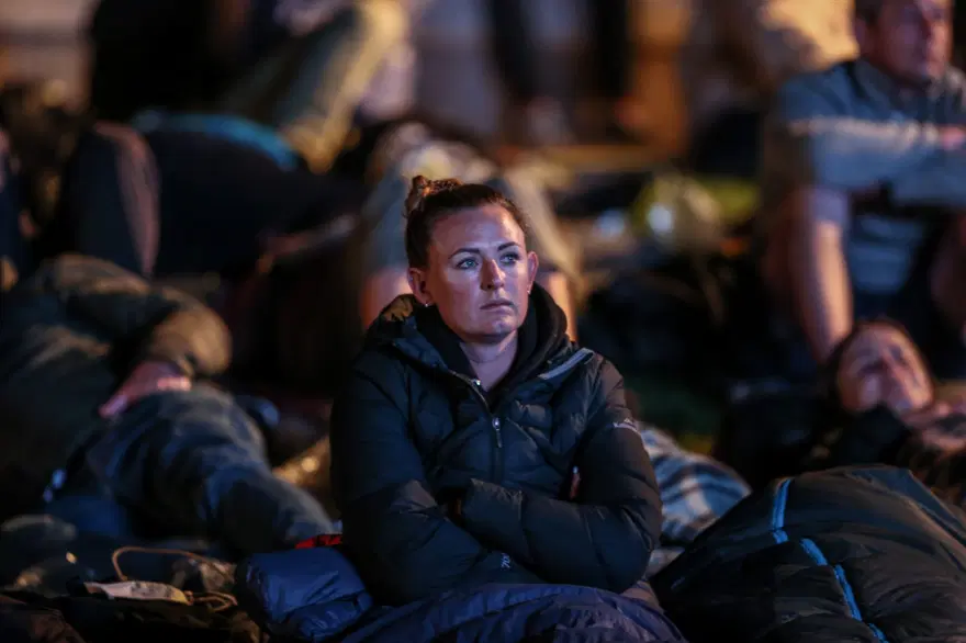 Anzak Koyu'nda geleneksel şafak ayini 21