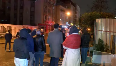 Tuzla'da kolonlarından ses gelen 4 katlı bina boşaltıldı