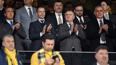 UEFA Başkanı Aleksander Ceferin, Kadıköy'de