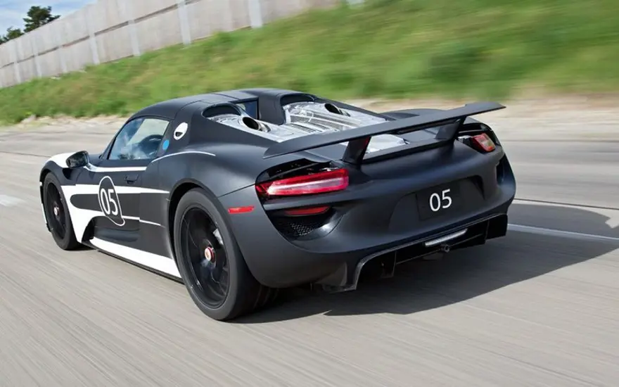 Hibrit Porsche: 918 Spyder 1