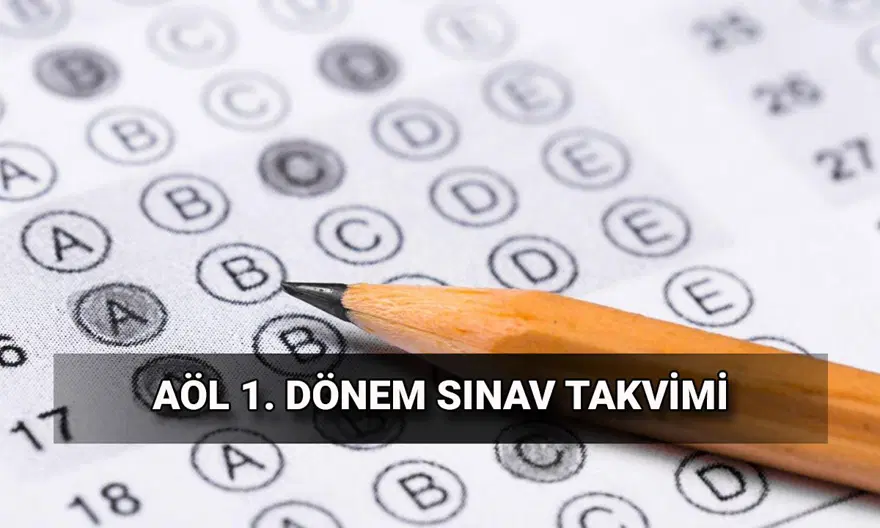 Açık lise sınavları ne zaman? 2025-2026 AÖL 1. dönem sınav takvimi Açık lise sınavları ne zaman? 2025-2026 AÖL 1. dönem sınav takvimi