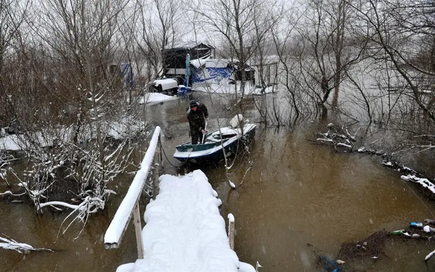 İstanbul'da kar yüzünü gösterdi 22