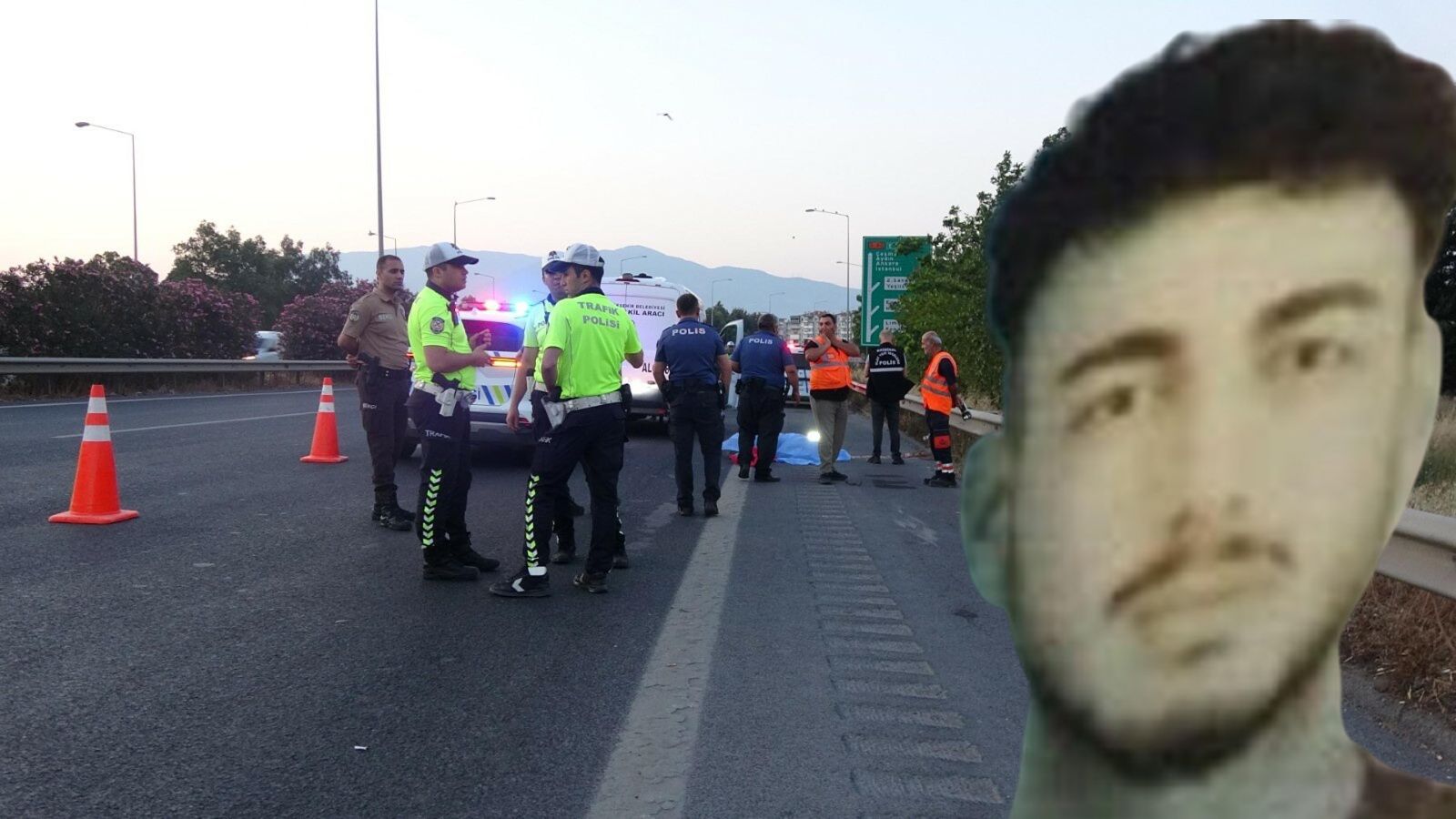 Genç motokuryenin feci ölümü: Kaskı başından fırladı, 30 metre sürüklendi