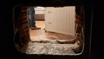 Trabzon&#x27;daki fuhuş otelinde gizli bölme