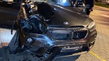 Otomobilin arkadan çarptığı motosiklet sürücüsü hayatını kaybetti