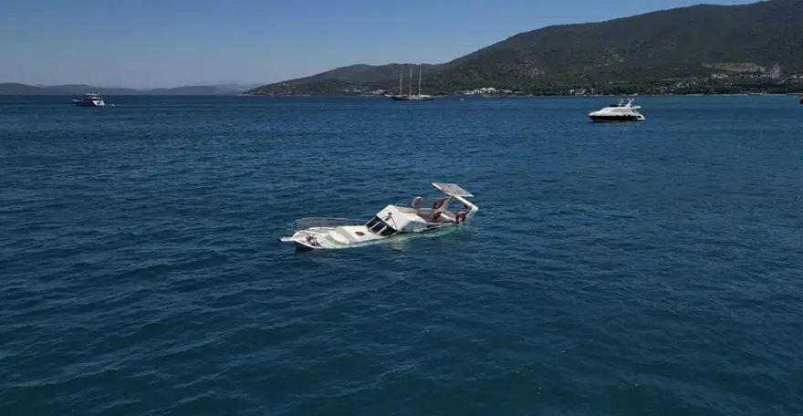 Bodrum'da tekne battı 3 Bodrum'da tekne battı 3