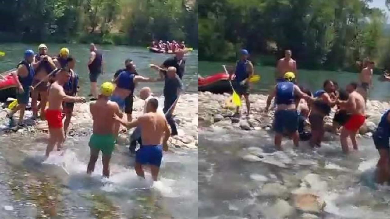 Su sporları merkezinde "can yeleği" tartışması kürekli kavgaya dönüştü