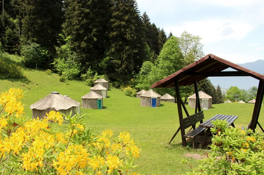 Türk oba kültürünün yaşatıldığı kamp alanına turist ilgisi 2