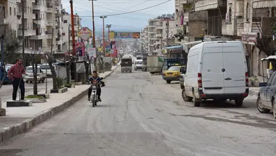 Afrin'de bomba yüklü araçla saldırı