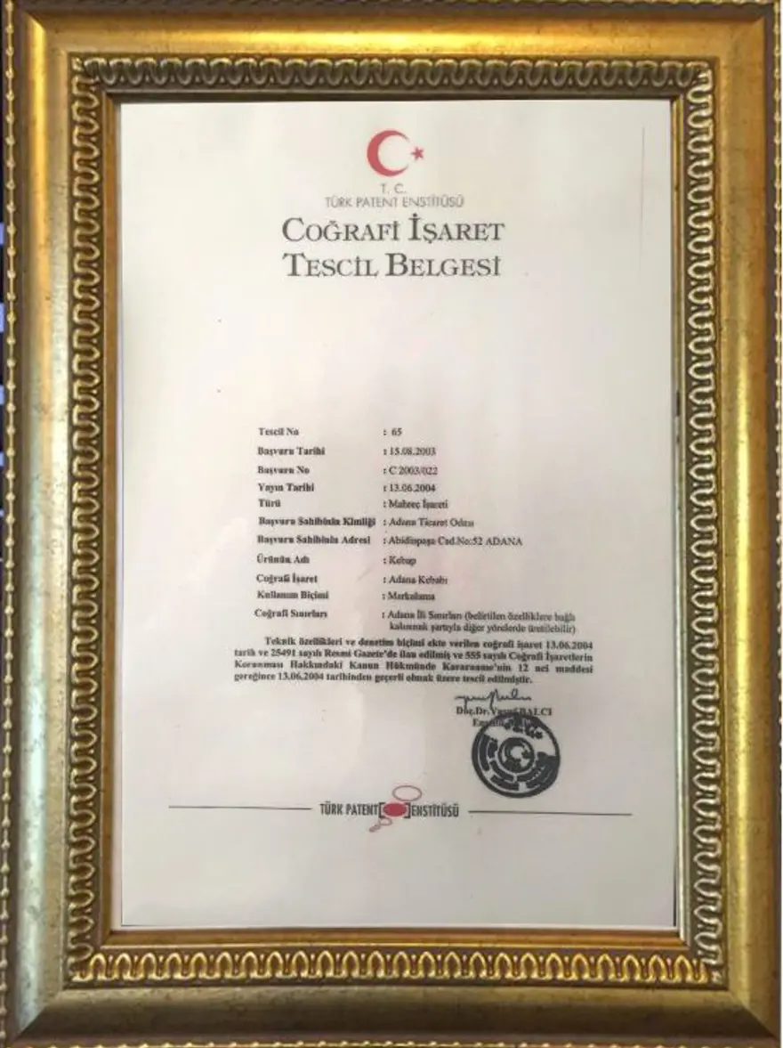 Adana'nın 'coğrafi işaret' tescilli ürün sayısı 10'a yükseliyor 16