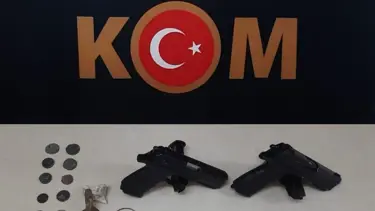 Burdur’da tarihi eser operasyonunda 42 parça eser ele geçirildi