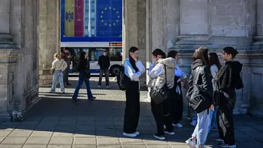 Moldova'da halk sandık başında