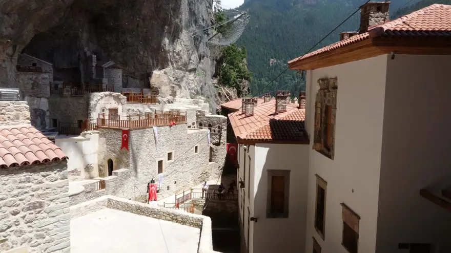 Sümela Manastırı’nda saklı mekanlar ziyarete açıldı 4
