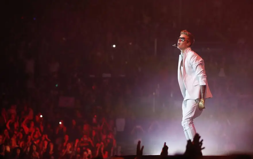 Justin Los Angeles'ı salladı 14