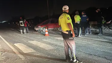 Tarsus'ta feci kaza: 1 ölü, 4 yaralı