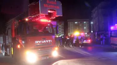 Elazığ'da düğün salonunda elektrik panosunda patlama