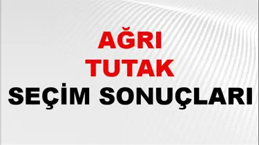 Ağrı TUTAK Seçim Sonuçları 2024 Canlı: 31 Mart 2024 Türkiye TUTAK Yerel Seçim Sonucu ve YSK Oy Sonuçları Son Dakika