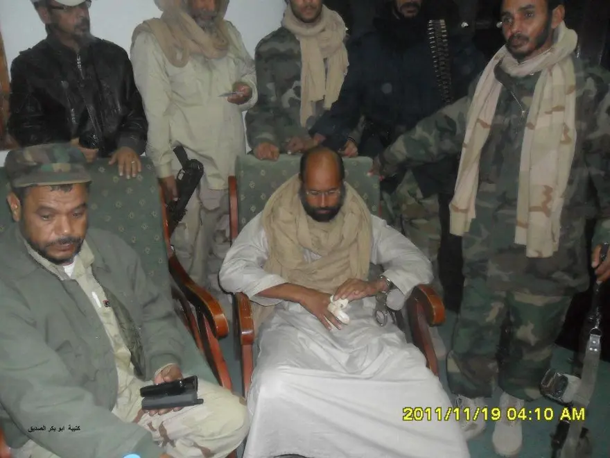 Oğul Kaddafi'nin ilk görüntüleri 5