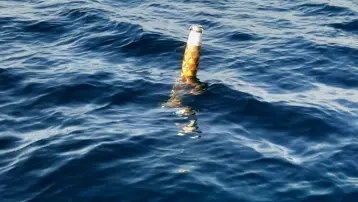 Zonguldak açıklarında füze motoru bulundu