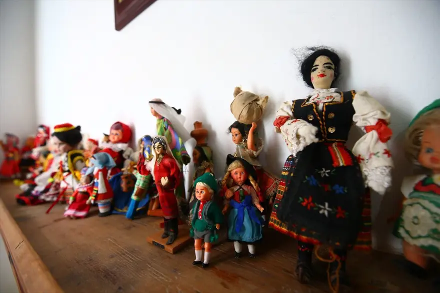 Kapadokya Sanat ve Tarih Müzesi'nde 80 ülkeden 3 bin 200 folklorik bebek sergileniyor 8