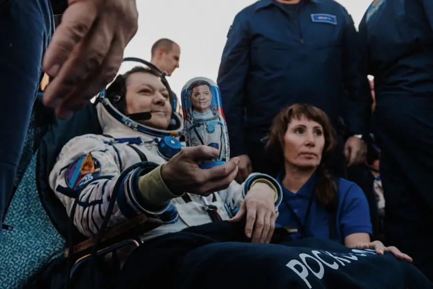 374 günlük uzay macerası sona erdi: Rus kozmonotlar Dünya'ya geri döndü 6