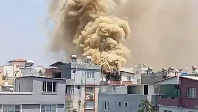 Adana'da yangın paniği: Güçlükle kontrol altına alındı