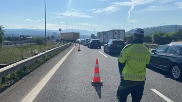 Anadolu Otoyolu’nda çalışma: Ankara yönü ulaşıma kapatıldı